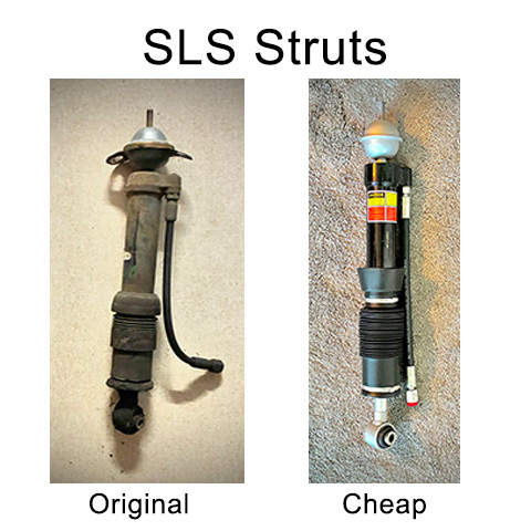 Gary’s Garage – Cheap SLS Struts Too Good to be True?